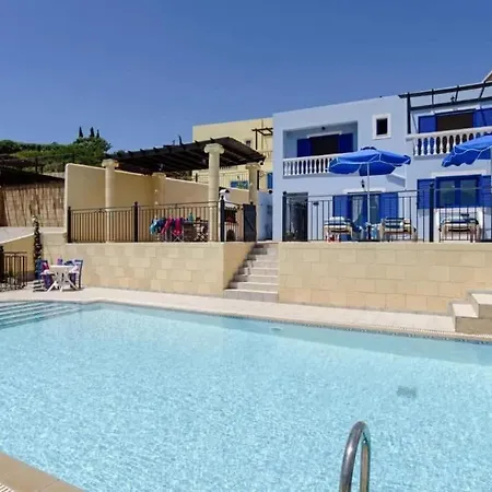 Villa Little Blue Sea View Kalathos Villa W Private Pool