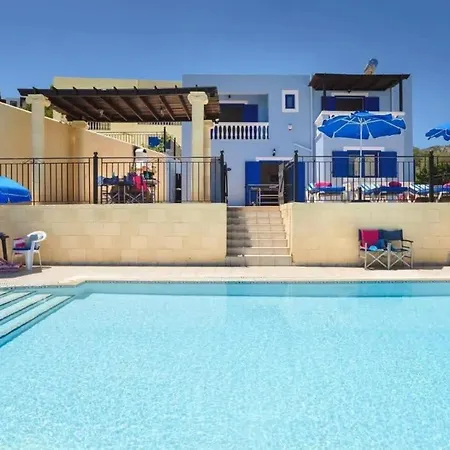Little Blue Sea View Kalathos Villa W Private Pool Kalathos